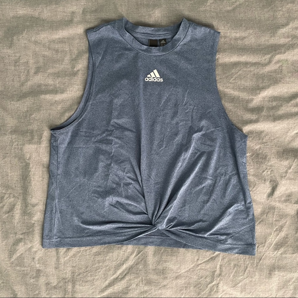 Adidas Cropped, Twist front tank